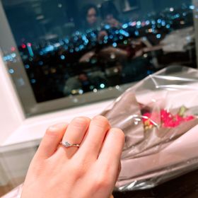 【アイプリモ(I-PRIMO)の口コミ】 ダイヤモンドの輝きがとても良くて見栄えがいいです！
暗いところでも十分…