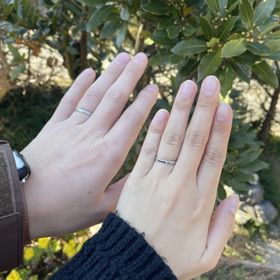 【Petit Marie(プチマリエ)の口コミ】 元々ミル打ちのデザインを探しており、ミル打ちが一周入ったデザインに一…