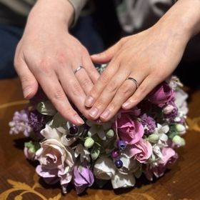 【TANZO.(鍛造指輪)の口コミ】 ダイヤモンドを全面的に押し出すようなデザインではなく、さりげなくかつ…