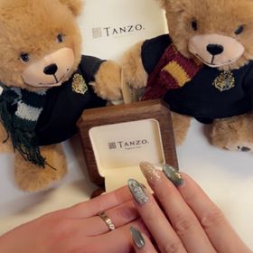 【TANZO.(鍛造指輪)の口コミ】 主人（アメリカ人）が、和テイストの結婚指輪を希望していた中で、tanzo …