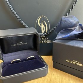 【銀座ダイヤモンドシライシの口コミ】 彼の指は節がゴツゴツ
私の指は根本がポヨポヨ
手の形が全く違うので同じ…