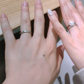 【出雲結(いずもゆい)の口コミ】 シンプルではあるが上品で、指に自然に馴染むデザインだと感じました。婚…