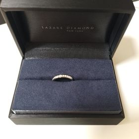 【ラザール ダイヤモンド(LAZARE DIAMOND)の口コミ】 プラチナ感がたっぷり感じられる、かつダイヤモンド輝くありそうでなかな…