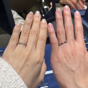 【ROYAL ASSCHER(ロイヤル・アッシャー)】の口コミ ダイヤモンドのイメージが強く、結婚指輪のイメージがあまりなかったのです...