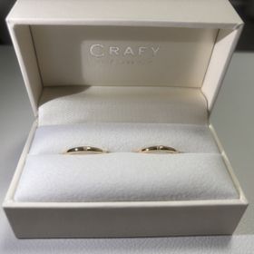 【CRAFY(クラフィ)の口コミ】 手作りなので、自分で素材、太さ、刻印を選べて自分の好みの指輪を作るこ…