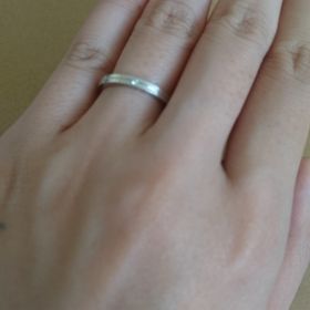 【PePe(ペペ)の口コミ】 自分で色や柄、形等を選んで作ってもらえるのが良かった。私はプラチナ、…