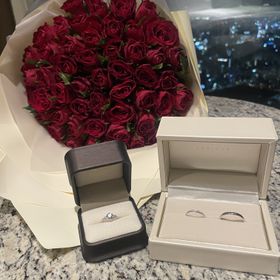 【宝寿堂(ほうじゅどう)】の口コミ 指輪のデザインがお気に入りだったり、婚約指輪のダイヤの大きさがちょうど...