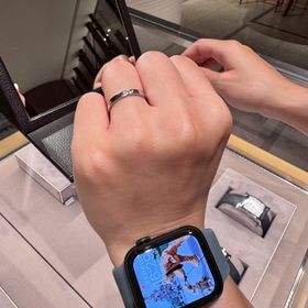 【エルメス(HERMES)】の口コミ リング自体のデザインが想像以上に可愛くて、派手すぎず上品な印象を受けま...