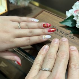 【TANZO.(鍛造指輪)の口コミ】 最初は何店舗か見てから決定しようと考えていましたが、スタッフ様の接客…