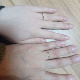 【AileBlanche(エールブランシェ)】の口コミ シンプルだけど上品で、指にすっとなじむデザイン。普段使いでも特別な日で...