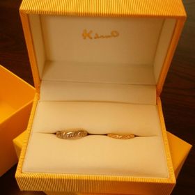 【ケイウノ ブライダル(K.UNO BRIDAL)の口コミ】 ケイウノさんにアドバイスを頂きながら、理想の指輪を作って頂けるとのこ…