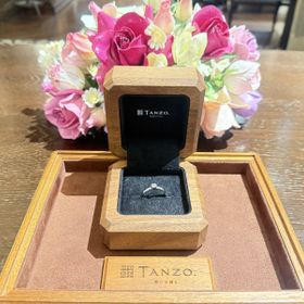 【TANZO.(鍛造指輪)の口コミ】 とても綺麗なダイヤを使用してもらい自分が1番気に入ったデザインを細かく…