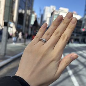 【アイプリモ(I-PRIMO)の口コミ】 色が個性的で、デザインもとってもお気に入りでした。細身の指輪を希望し…