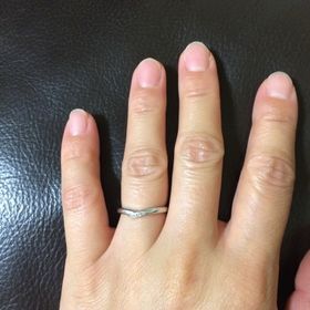 【アイプリモ(I-PRIMO)の口コミ】 主人と2人で決めました。好みがわりと違うのに、この指輪に関しては2人と…