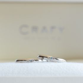 【CRAFY(クラフィ)の口コミ】 手作りで、誕生石も無料で入れてもらえて最高です！世界にひとつだけの特…