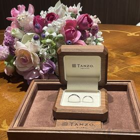 【TANZO.(鍛造指輪)の口コミ】 自分たちでデザインを選ぶことができ、細部まで自分の好きなデザインに仕…