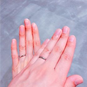 【銀座ダイヤモンドシライシの口コミ】 指輪のはめやすさと、外しやすいのにしっかりフィットするところが気に入…