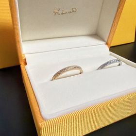 【ケイウノ ブライダル(K.UNO BRIDAL)の口コミ】 王道のデザインよりも自分らしいデザインを選びました。人と被らないとい…