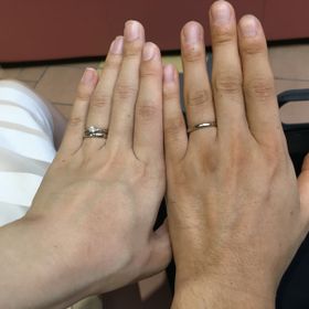 【Honey Bride(ハニーブライド)の口コミ】 ハチミツのような甘い雰囲気だったこと！素敵な色合いだったこと。裏の刻…