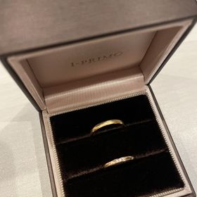 【アイプリモ(I-PRIMO)のクチコミ】結婚指輪で私はピンクゴールド、主人はイエローゴールドのものを探してい…