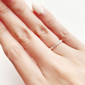 【ANTWERP BRILLIANT(アントワープブリリアント)の口コミ】 結婚5周年記念にずっと欲しかったハースエタニティリングを買ってもらいま…