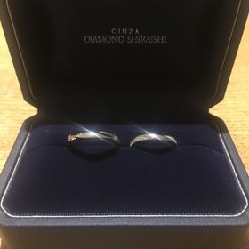 【銀座ダイヤモンドシライシの口コミ】 つけ心地とサービス。アフターフォローとダイヤの輝き＋長くつけられそう…