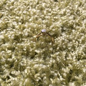 【銀座ダイヤモンドシライシの口コミ】 プロポーズリングをいただき、そのあとに好きなリングにダイヤモンドをと…