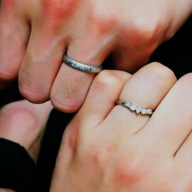 【ケイウノ ブライダル(K.UNO BRIDAL)の口コミ】 主人と自分の好みを両方取り入れたデザインがある（あるいはオーダーでき…