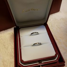 【カルティエ(Cartier)の口コミ】 結婚指輪は常にはめている、ずっと長くつけているものなので、サンプルで…