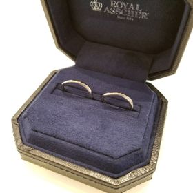【ROYAL ASSCHER(ロイヤル・アッシャー)の口コミ】 優しい雰囲気を作ってくれるほどよい細さが良く
、また、ロイヤルアッシャ…