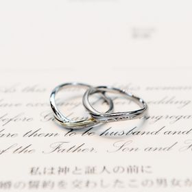 【ケイウノ ブライダル(K.UNO BRIDAL)の口コミ】 ルミナーレの形状は太い指を長く見せてくれます。全体的に丸みを帯びたデ…