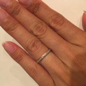 【LUCIE(ルシエ)の口コミ】 とにかくキラキラ、ストーンが目立つことがよかった！3年ほどたちますが、…