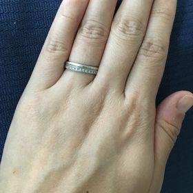 【ギンザタナカブライダル(GINZA TANAKA BRIDAL)の口コミ】 毎日つけるものなので、シンプルで飽きのこないデザインあること、プラチ…