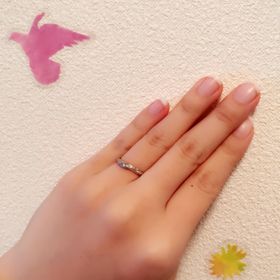 【アイプリモ(I-PRIMO)の口コミ】 結婚指輪に金額をかけられなかったので、そんなに高くはないけれど、シン…