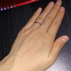 【アイプリモ(I-PRIMO)の口コミ】 手が大きくごつごつしてて男の人みたいな私の手にも合うピンクゴールドの…