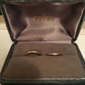 【福永宝飾店】の口コミ 主人の同僚の方が、こちらでオーダーしたものを結婚指輪にされていて、それ...