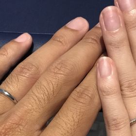 【銀座ダイヤモンドシライシの口コミ】 日本人の指にも合う細めの指輪が多かったのと、付け心地もよかった。デザ…