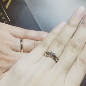 【SONARE(ソナーレ)の口コミ】 フィーリングです！！
色々な指輪を試着させて頂きましたが、購入した指輪…