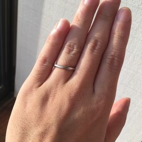 【銀座ダイヤモンドシライシの口コミ】 決め手は、薄さ、つけ心地、シンプルさでいくつかのお店に回りこれだけが…