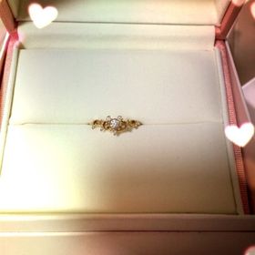 【ケイウノ ブライダル(K.UNO BRIDAL)の口コミ】 旦那さんがディズニー好きな自分のためにさりげなくミッキーの指輪を選ん…