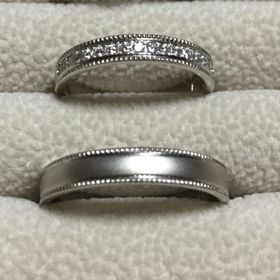 【JEWELRY  KAMATA(ジュエリーかまた)の口コミ】 オーダーで作りたくて、お店を訪問。
入れたい文字やマークを相談すると、…