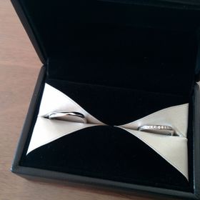 【エクセルコダイヤモンド(EXELCO DIAMOND)の口コミ】 流れるようなウェブが手に馴染んで、ダイアモンドとプラチナのバランスが…