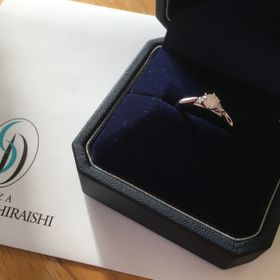 【銀座ダイヤモンドシライシの口コミ】 インターネットで前もって好みのデザインを調べていたのですが、実物で見…