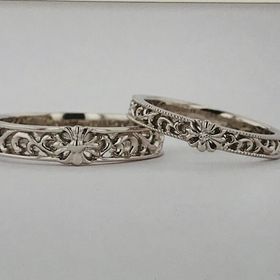 【JEWELRY  KAMATA(ジュエリーかまた)の口コミ】 『クロスのデザイン』『オシャレな指輪』等個性的な指輪を希望だったので…