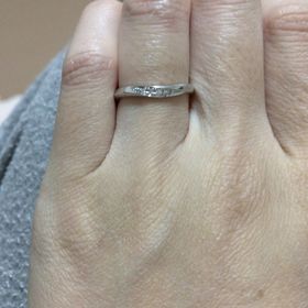 【銀座ダイヤモンドシライシの口コミ】 つけ心地がよくとにかくデザインが好みでした。もう一つ違うお店に見に行…