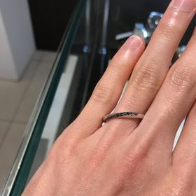 【Ponte Vecchio(ポンテヴェキオ)の口コミ】 意外にありそうでないブラックダイヤを使った
デザインがとても気に入りま…