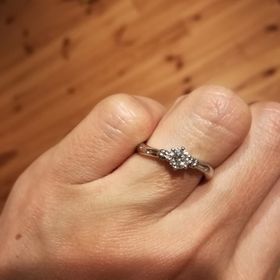 【ケイウノ ブライダル(K.UNO BRIDAL)の口コミ】 婚約指輪は要らないと言っていた私のために、彼がサプライズで用意してく…