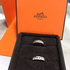 【エルメス(HERMES)の口コミ】 彼が、結婚指輪はあまりつけたくないと言っていましたが、エルメスのなら…