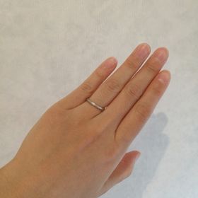 【NINA RICCI(ニナリッチ)の口コミ】 夫が結婚指輪はNINA RICCIがいい！と決めていて、実際店舗に見に行ったら…