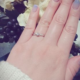 【銀座ダイヤモンドシライシの口コミ】 理想のクオリティでした。
デザインも、たくさんの選択肢から一つずつ選べ…